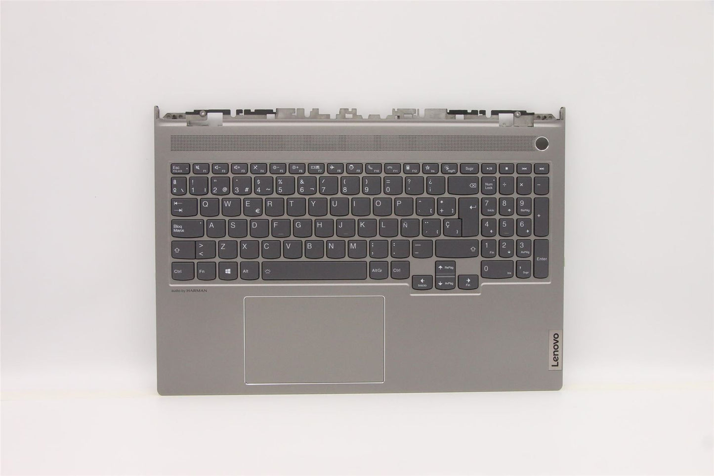 Lenovo ThinkBook 16p G2 ACH Palmrest Cover Touchpad Keyboard Spanish 5CB1D04553