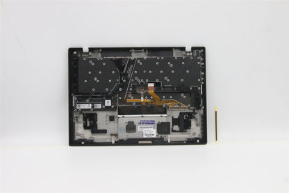 Lenovo ThinkPad X1 Gen 1 Keyboard Palmrest Top Cover Hebrew Black 5M11B38396
