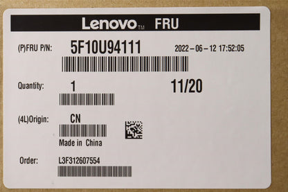 Lenovo TW Front sys fan W/O rubber nai 5F10U94111