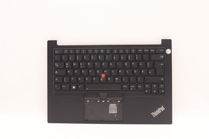 Lenovo ThinkPad E14 4 Palmrest Touchpad Cover Keyboard German Black 5M11H59040