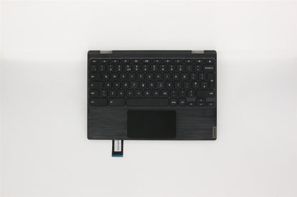 Lenovo Chromebook 300e 2nd Keyboard Palmrest Top Cover UK Black 5CB0X55522