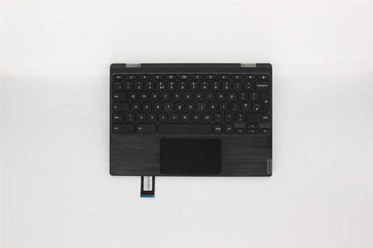 Lenovo Chromebook 300e 2nd Keyboard Palmrest Top Cover UK Black 5CB0X55522