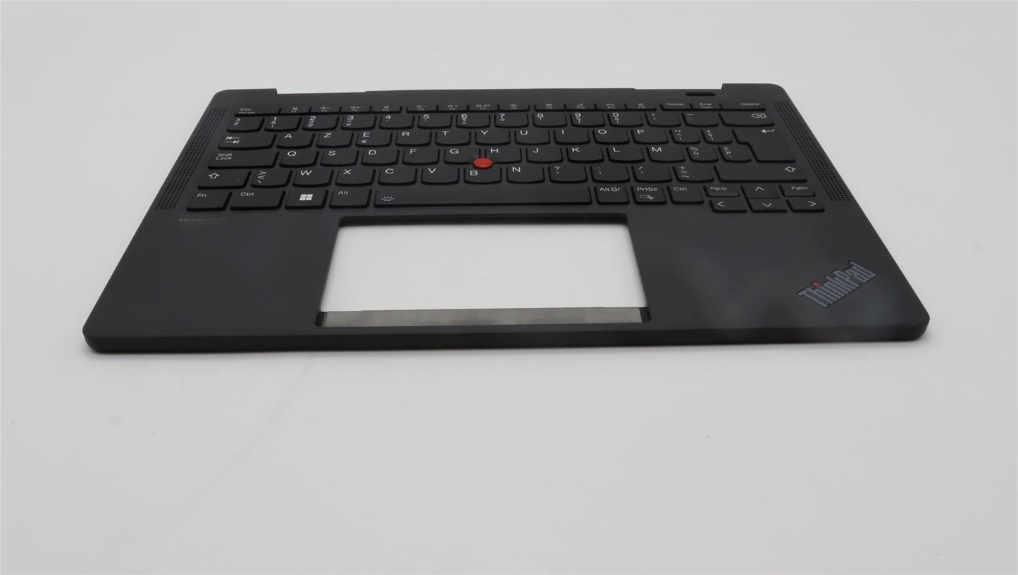 Lenovo ThinkPad X13s Keyboard Palmrest Top Cover Belgian Black 5M11J12723