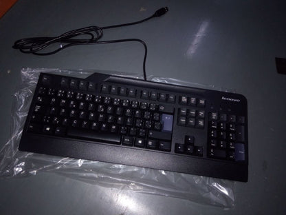 Lenovo ThinkStation E31 M82 M92 M92p E32 P900 USB Wired Keyboard Black 00XH545