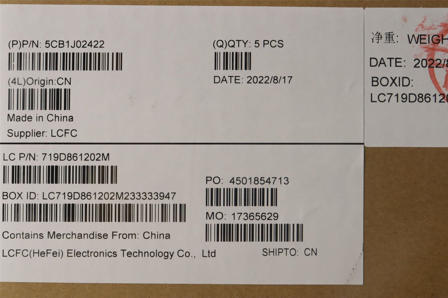 Lenovo Upper Case ASM_BEL L82QE FPSG 5CB1J02422