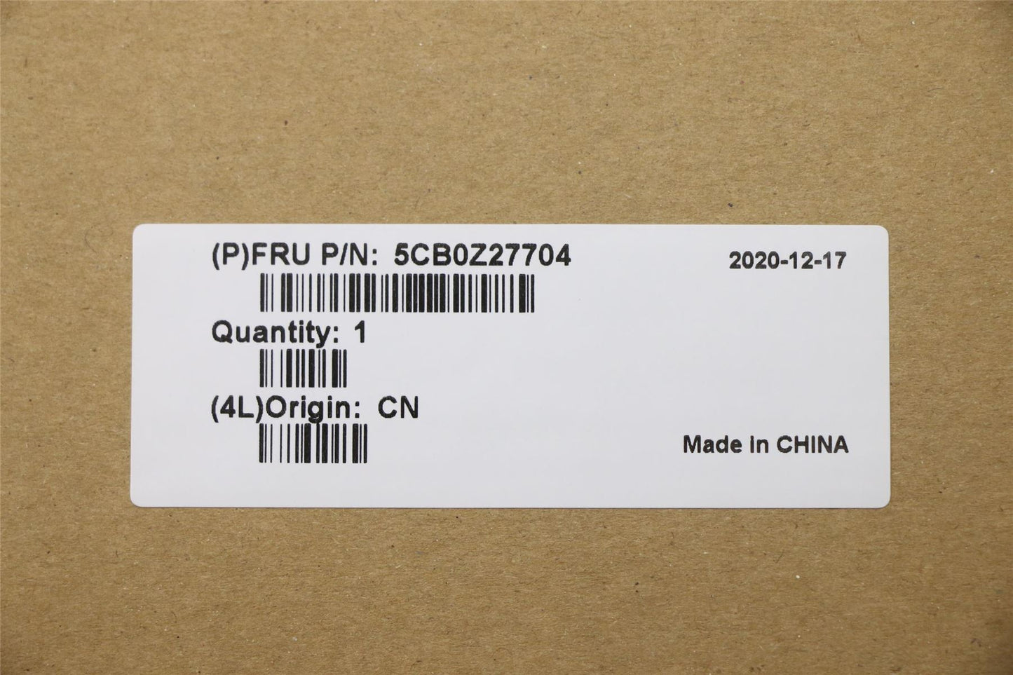 Lenovo Upper Case ASM_USA L82B5NFPRGB 5CB0Z27704