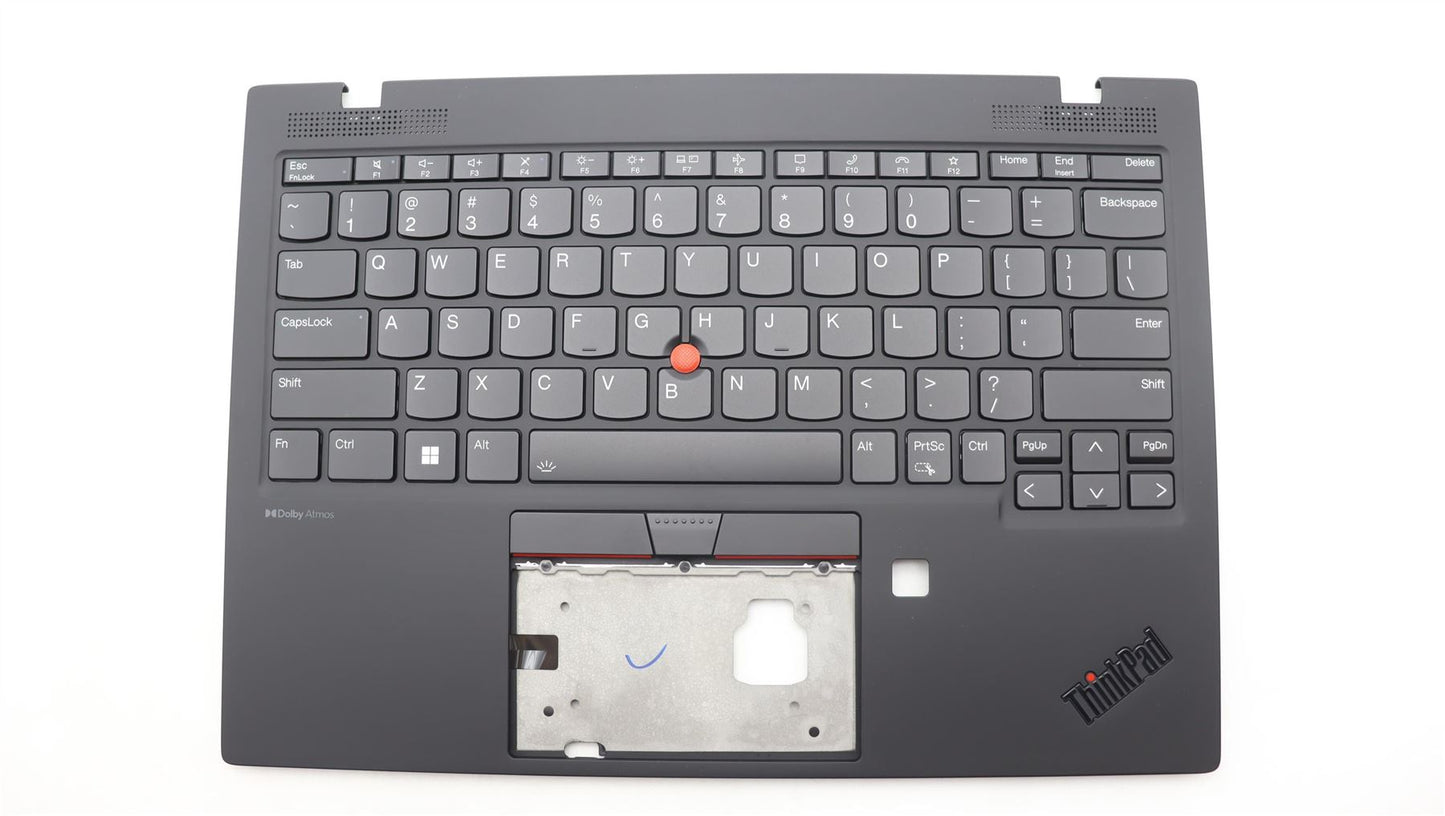 Lenovo ThinkPad X1 Gen 3 Keyboard Palmrest Top Cover US Black 5M11L15332