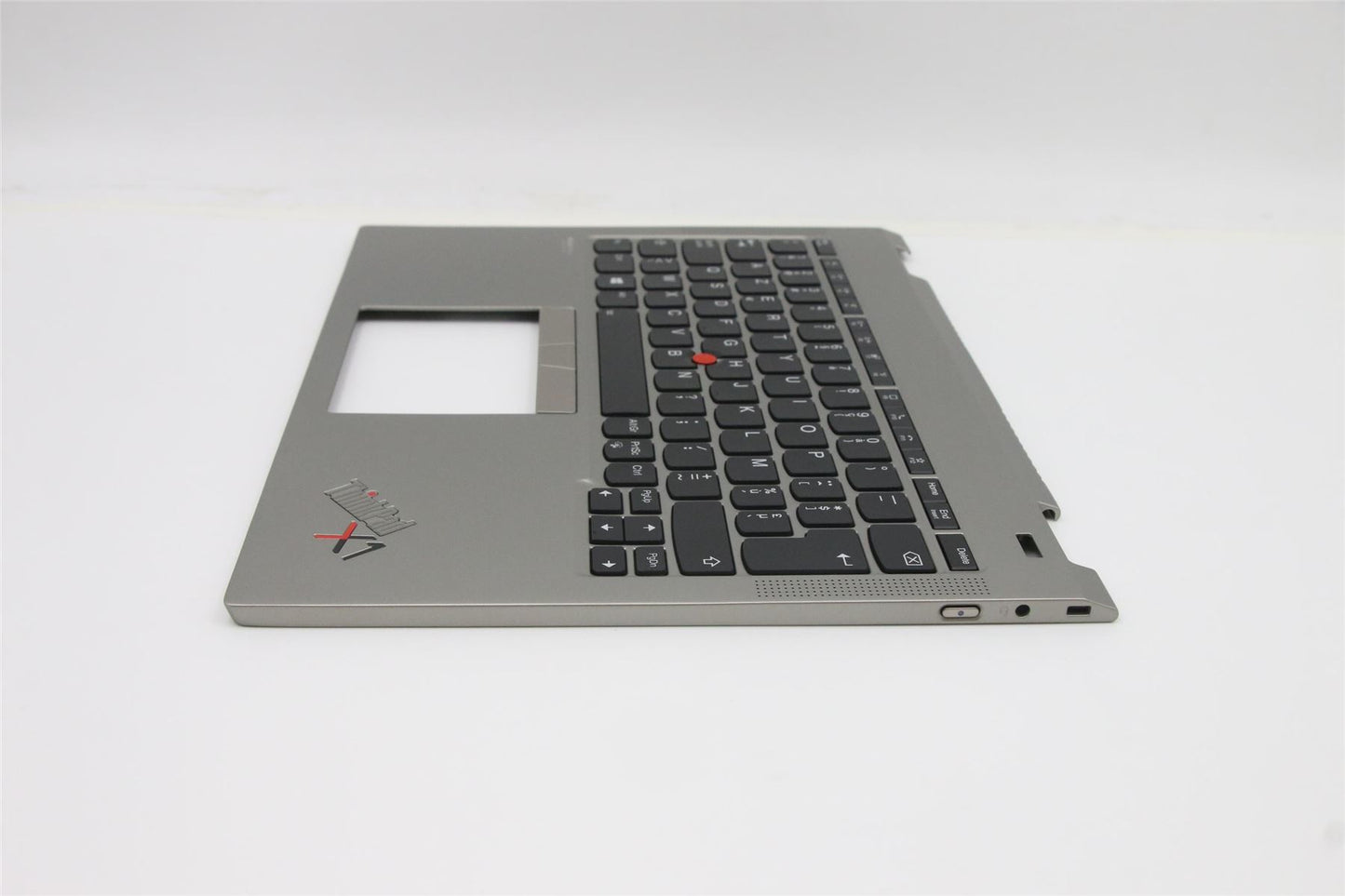 Lenovo ThinkPad X1 Keyboard Palmrest Top Cover Belgian Titanium 5M11B59885