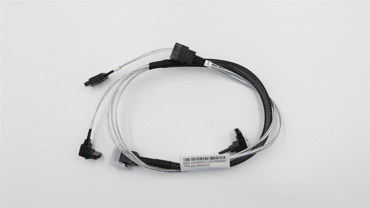 Lenovo Mini-SAS HD to 4*SATA Cable 00HV335
