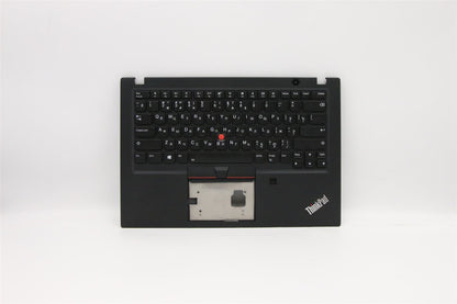 Lenovo ThinkPad T495s Keyboard Palmrest Top Cover Russian Black 5M11A08657