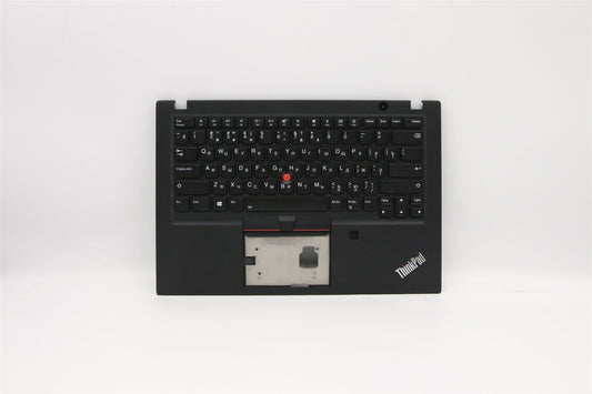 Lenovo ThinkPad T495s Keyboard Palmrest Top Cover Russian Black 5M11A08657