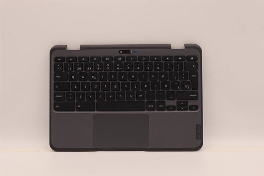 Lenovo Chromebook 500e Gen 3 Handauflagenabdeckung Touchpad-Tastatur Spanisch 5M11C88984