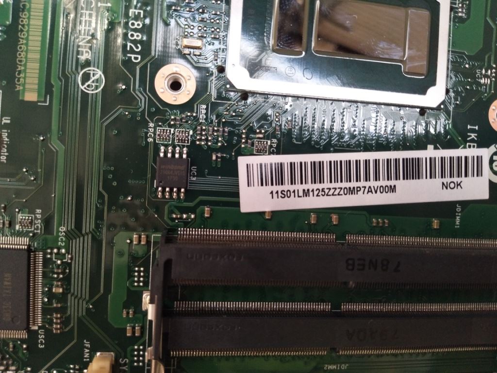 Lenovo MB, I3, UMA, HDMI IN, NO DPK 01LM125