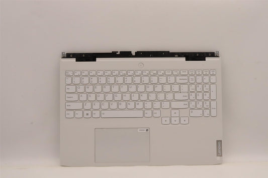 Lenovo Gaming 3 15ARH7 Keyboard Palmrest Top Cover US White 5CB1J41938