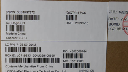 Lenovo Upper Case ASM_ITA L82XL NFP AB BL 5CB1K97872