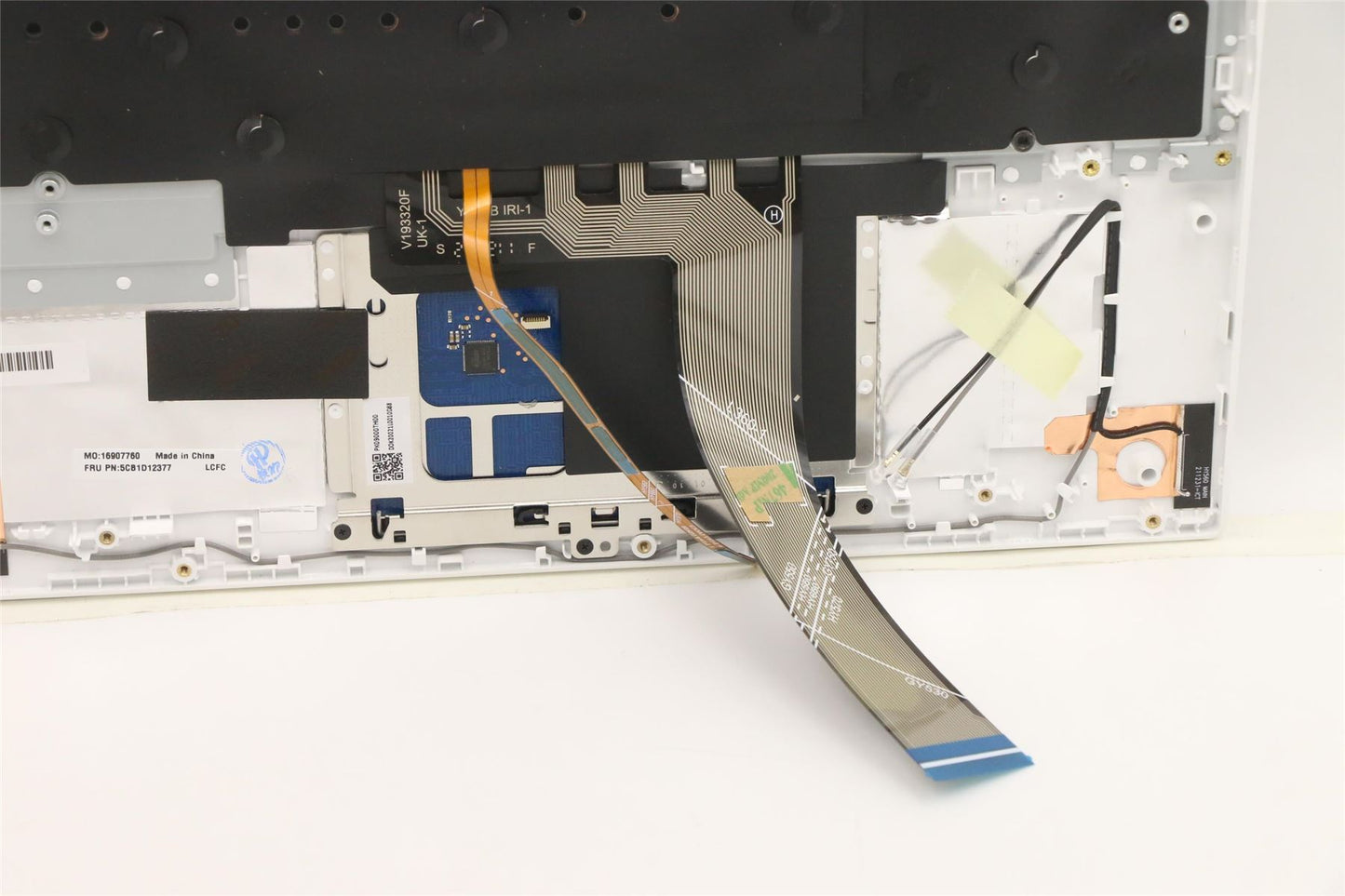 Lenovo Upper Case ASM_NORDIC L82JK SG BU 5CB1D12377