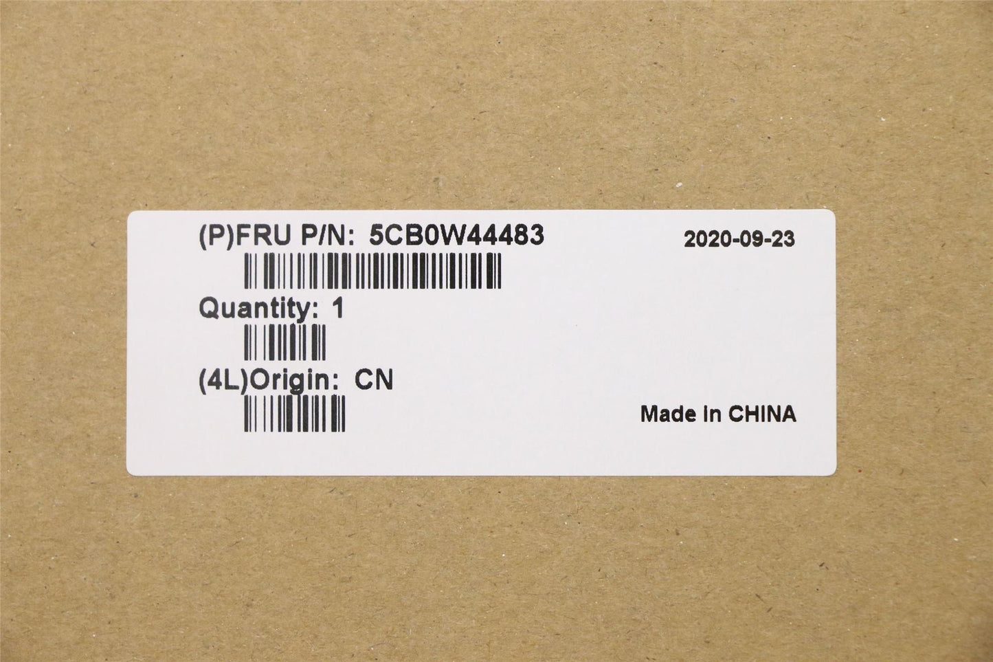 Lenovo Upper Case20RV NFP_MGR_NBL_ TC 5CB0W44483