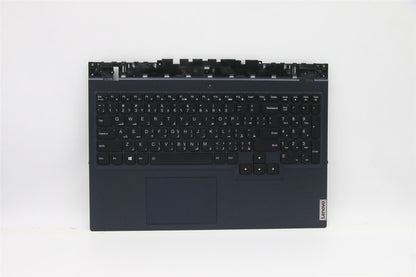 Lenovo 5 15ACH6H Palmrest Cover Touchpad Keyboard Arabic Black 5CB1C74800