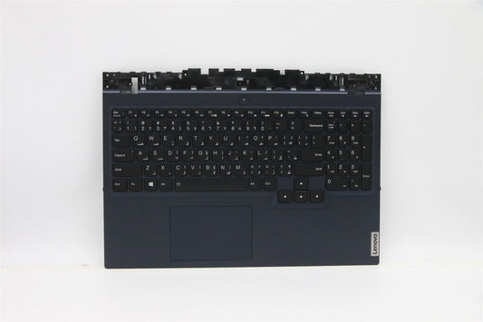 Lenovo 5 15ACH6H Palmrest Cover Touchpad Keyboard Arabic Black 5CB1C74800