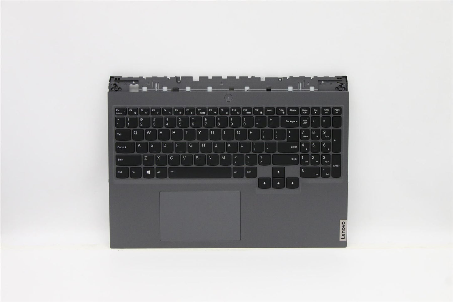 Lenovo Legion 5 Pro-16ACH6H Keyboard Palmrest Top Cover US Grey 5CB1C14948