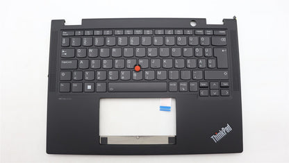 Lenovo Yoga X13 Gen 4 Palmrest Cover Keyboard UK Black 5M11L64237