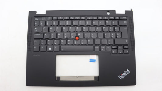 Lenovo Yoga X13 Gen 4 Palmrest Cover Keyboard UK Black 5M11L64237
