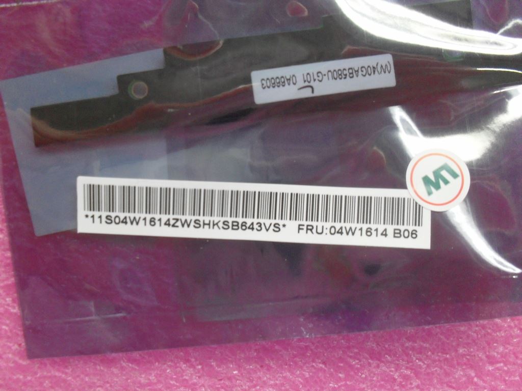 Lenovo FRU Sub card, No Cam/No Mic Microphone Board 04W1614