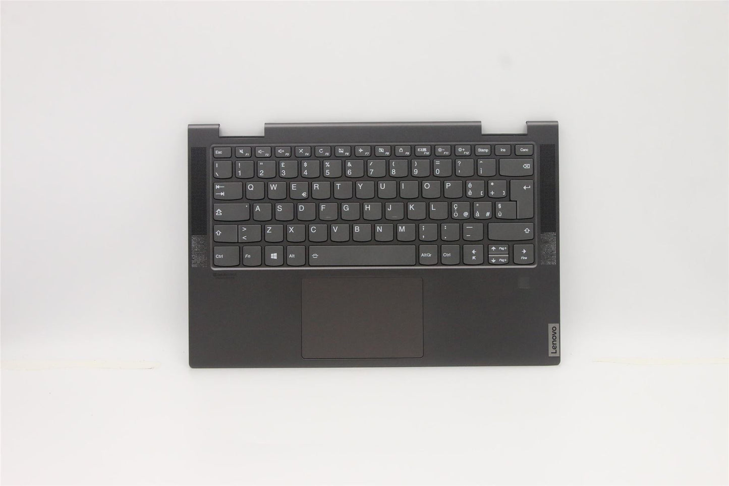 Lenovo Yoga C740-14IML Keyboard Palmrest Top Cover Italian Grey 5CB0U43934