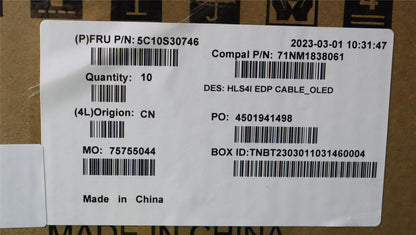 Lenovo Slim 5 14IAH8 5 14IRL8 5 14ABR8 Cable Lcd Screen Display LED 5C10S30746