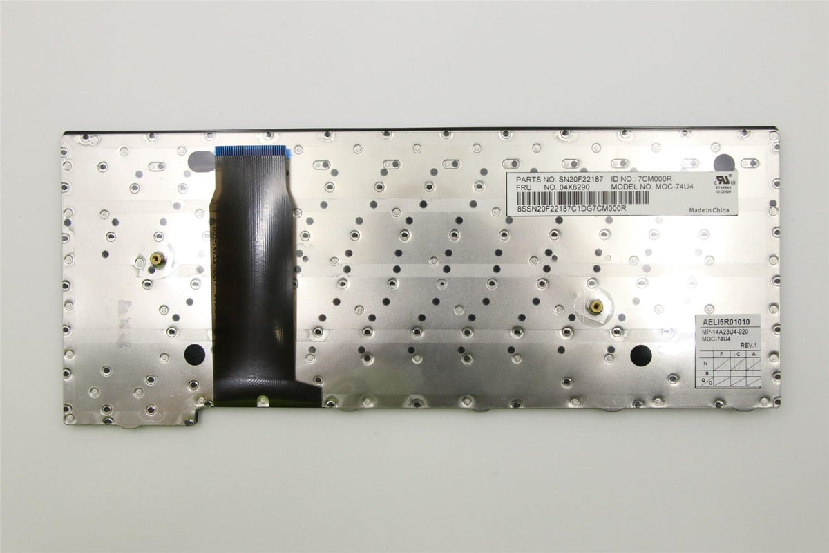 Lenovo ThinkPad Yoga 11e ChromeBook Keyboard US International Black 04X6290