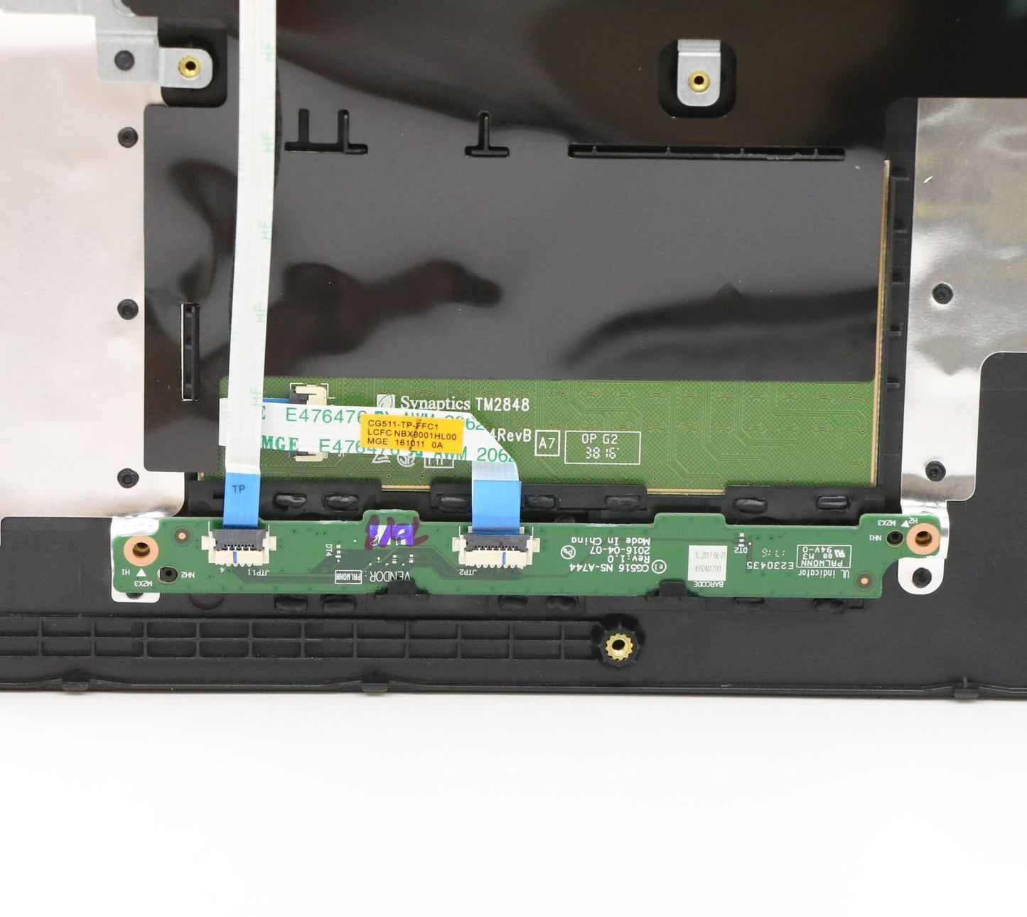 Lenovo IdeaPad 310-15ABR Keyboard Palmrest Top Cover Spanish Black 5CB0L81533