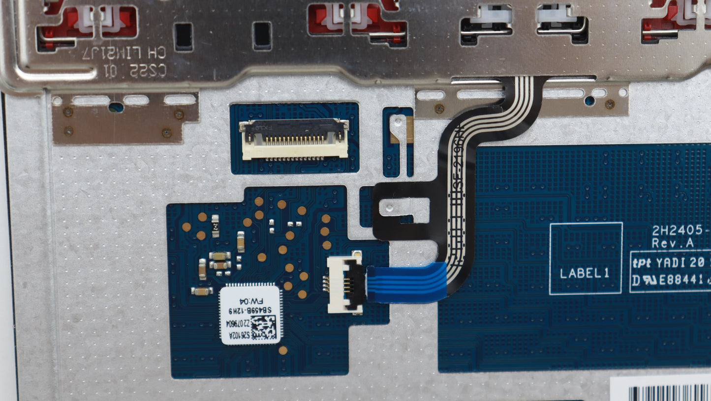 Lenovo CS22_CP,MLR,BK,NONFC,CHY,EL Touchpad NFC Chicony Board 5T61Q50261