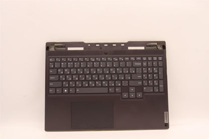 Lenovo S7 16IAH7 Palmrest Cover Touchpad Keyboard Russian Onyx Grey 5CB1J04366