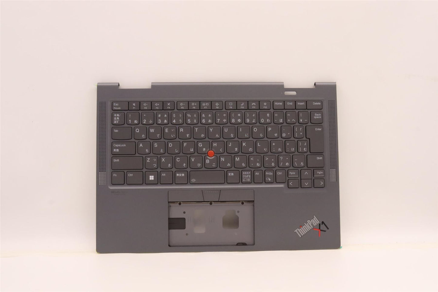 Lenovo Yoga X1 7th Keyboard Palmrest Top Cover Japanese Grey 5M11H45787