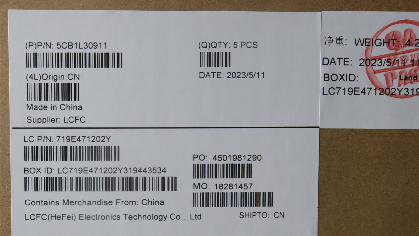 Lenovo COVER Upper Case ASM_SPA L82WK ONGY WH 5CB1L30911