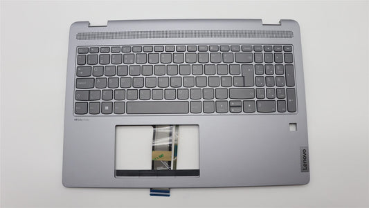 Lenovo IdeaPad 5 16IRU8 Keyboard Palmrest Top Cover UK Arctic Grey 5CB1L30962