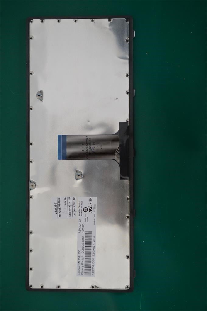 Lenovo T5E1-CCY-US-BlackKeySilverF-KBD US English Keyboard 25213501