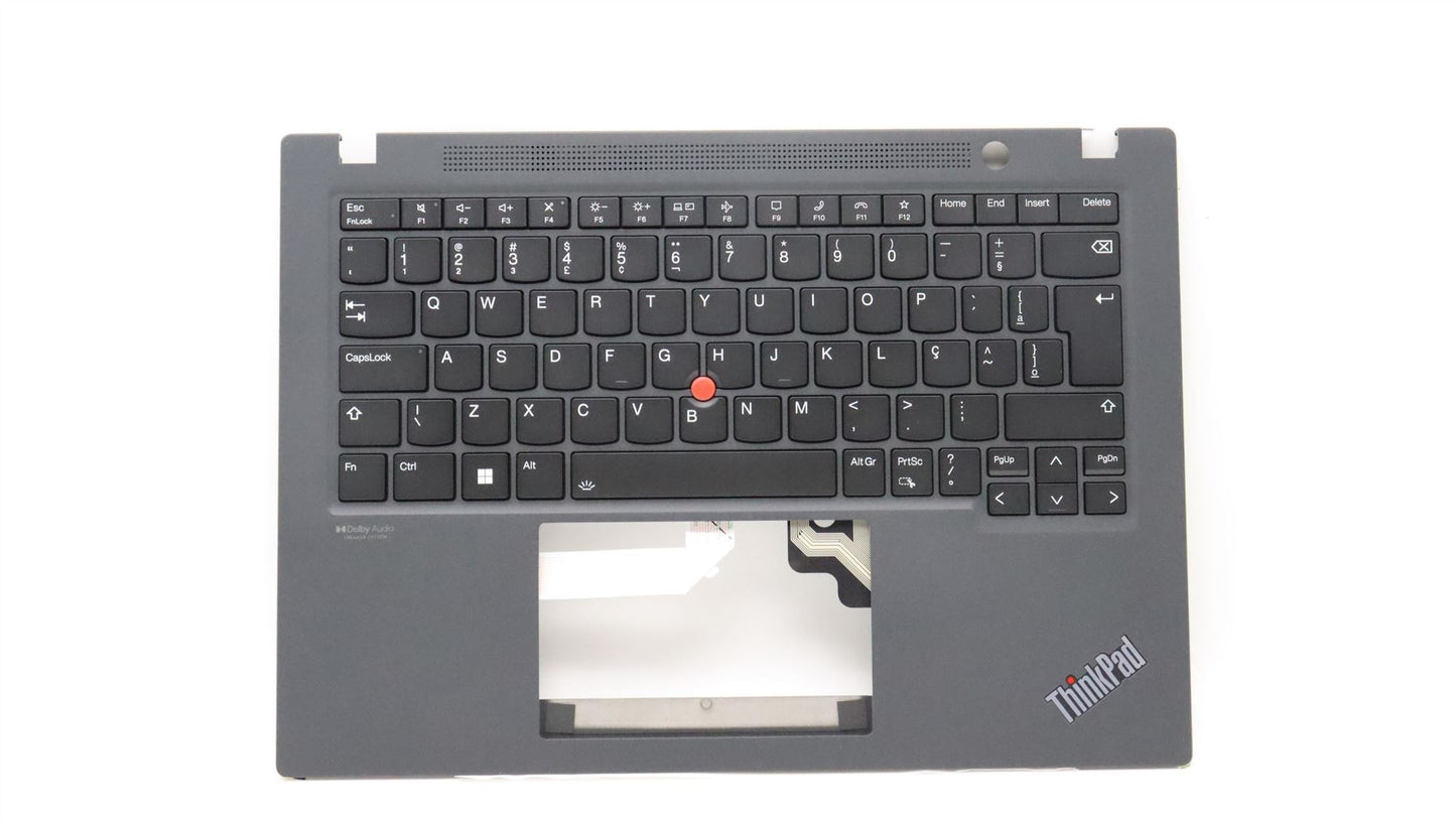Lenovo ThinkPad T14s Gen 3 Keyboard Palmrest Top Cover Black Backlit 5M11G27142