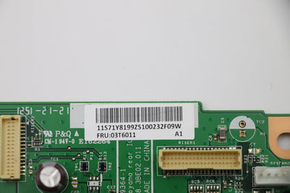 Lenovo FRU, Rear I/O Board 03T6011
