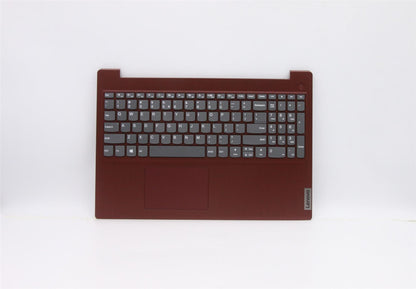 Lenovo IdeaPad 3-15ARE05 3-15IIL05 Keyboard Palmrest Top Cover Red 5CB0X57620