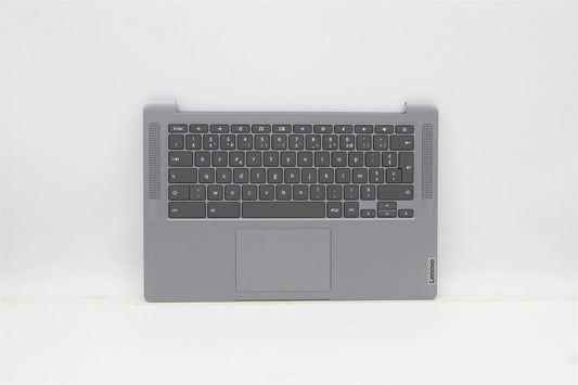 Lenovo IdeaPad 3 14M836 Palmrest Cover Touchpad Keyboard French Grey 5CB1C92819