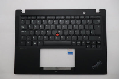 Lenovo ThinkPad X13 Gen 4 Palmrest Cover Keyboard UK Europe Black 5M11M02905