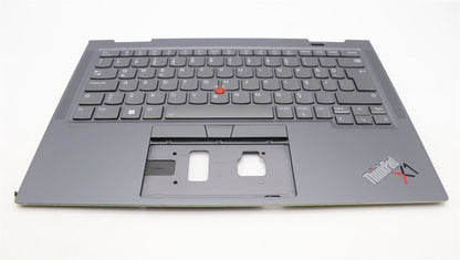 Lenovo ThinkPad X1 7th Gen Keyboard Palmrest Top Cover Turkish 5M11H45784