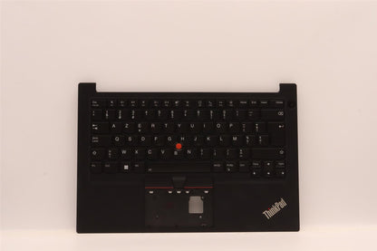 Lenovo ThinkPad E14 Gen 4 Palmrest Cover Keyboard Belgian Black 5M11H58923
