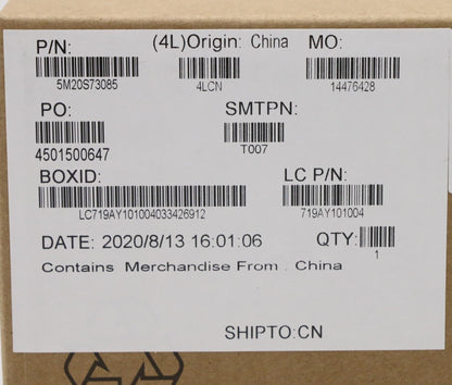 Lenovo 5M20S73085 MECHANICAL FRU GT5A1 Misc Parts ASM