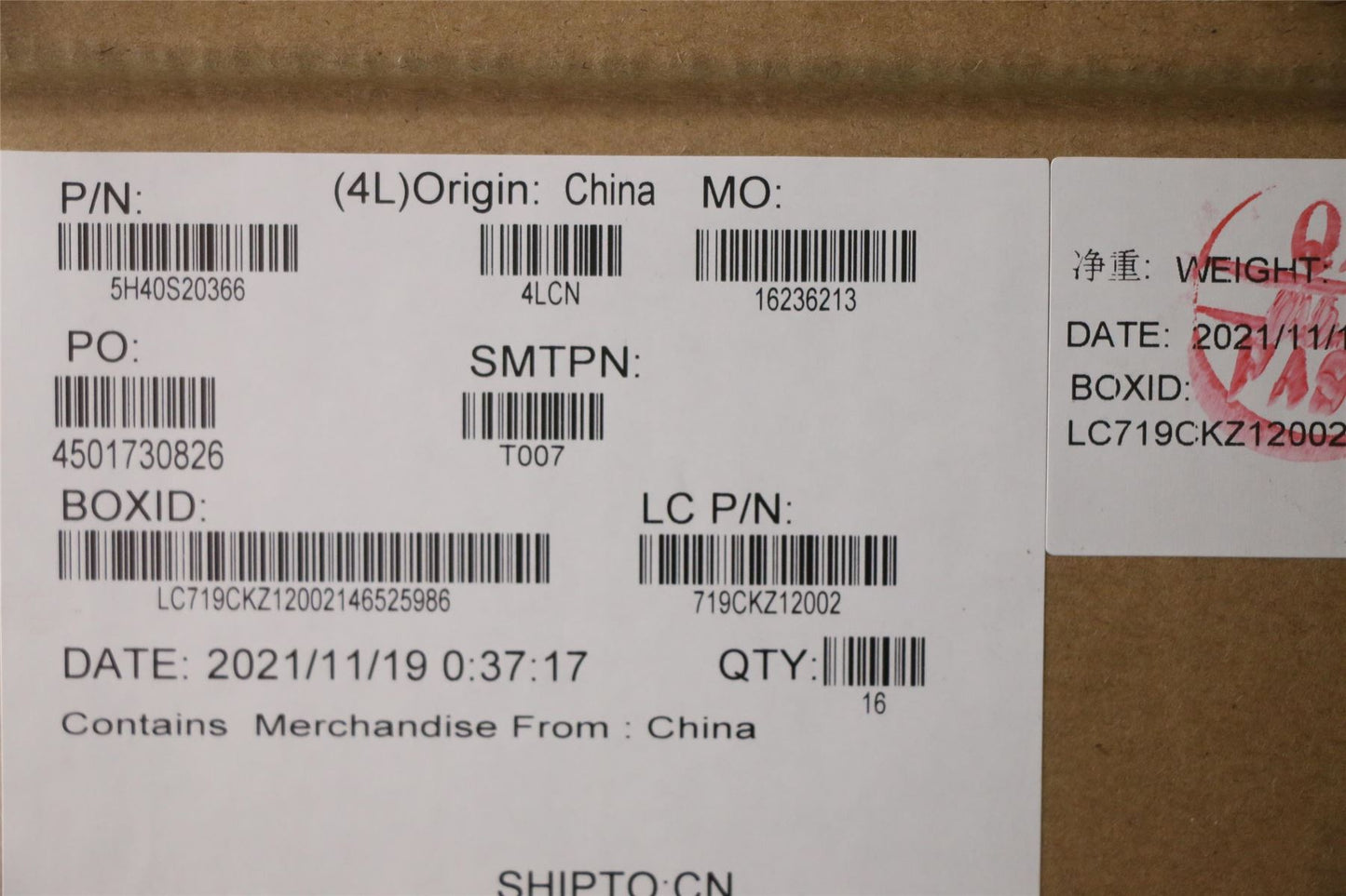 Lenovo Legion 5-17ITH6 Fan Heatsink 5H40S20366