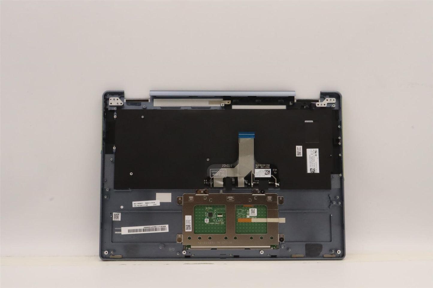 Lenovo Yoga 7 14ARB7 Palmrest Cover Touchpad Keyboard Stone Blue 5CB1J11108