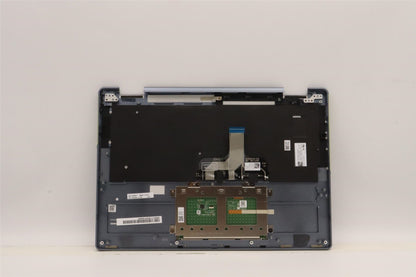 Lenovo Yoga 7 14ARB7 Palmrest Cover Touchpad Keyboard Stone Blue 5CB1J11108