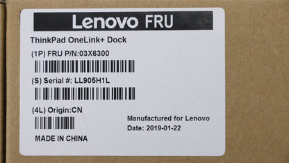 Lenovo FRU of OL+ Dock 03X6300