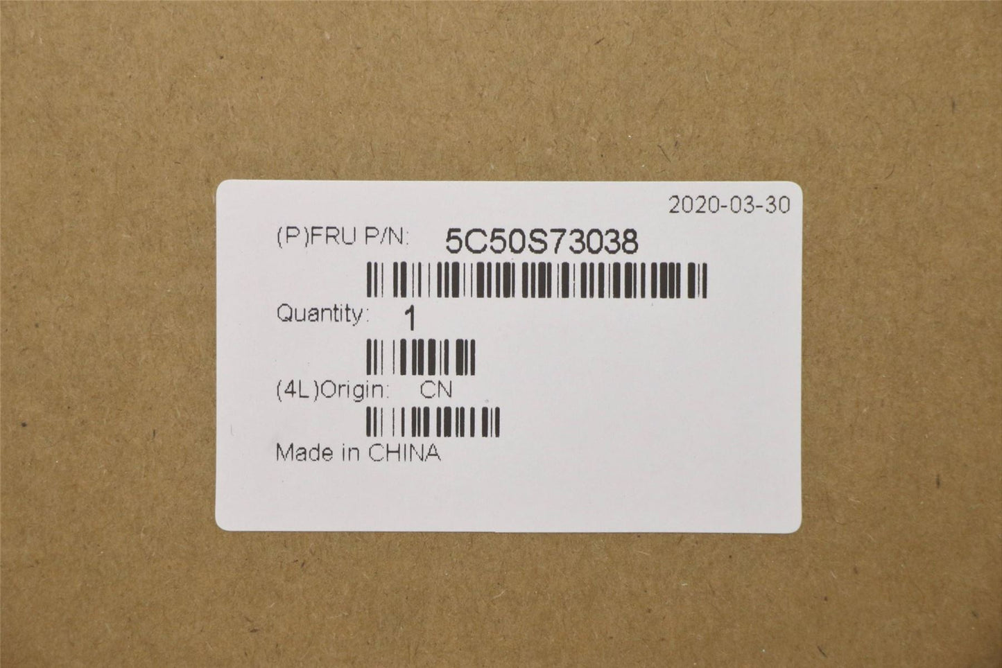 Lenovo FRU Cardpop Gordon MicBoardw/FFC 5C50S73038